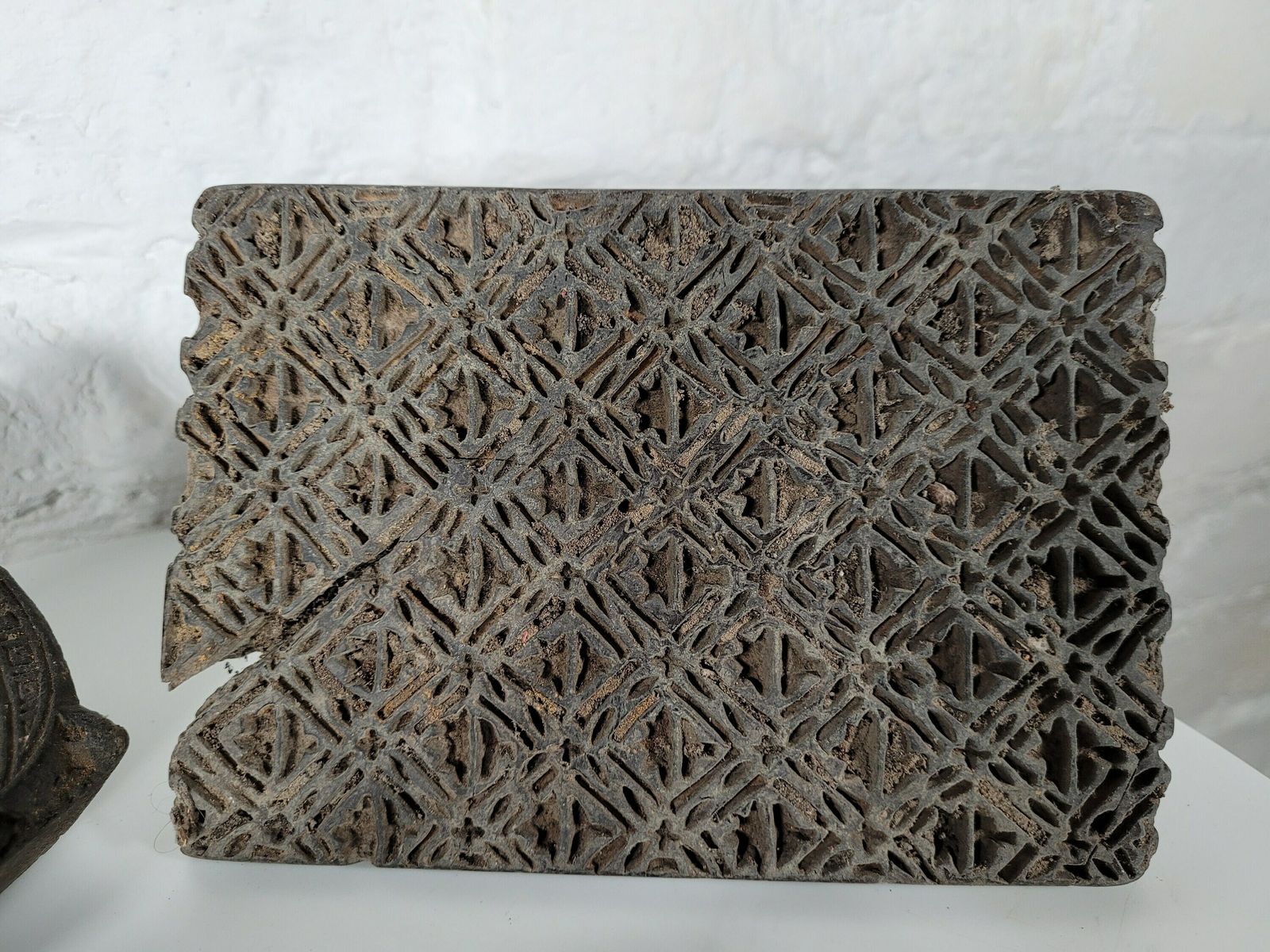 Antique Indian 19th Century Wooden Printing Blocks/ Screen Printing photo Home Decor