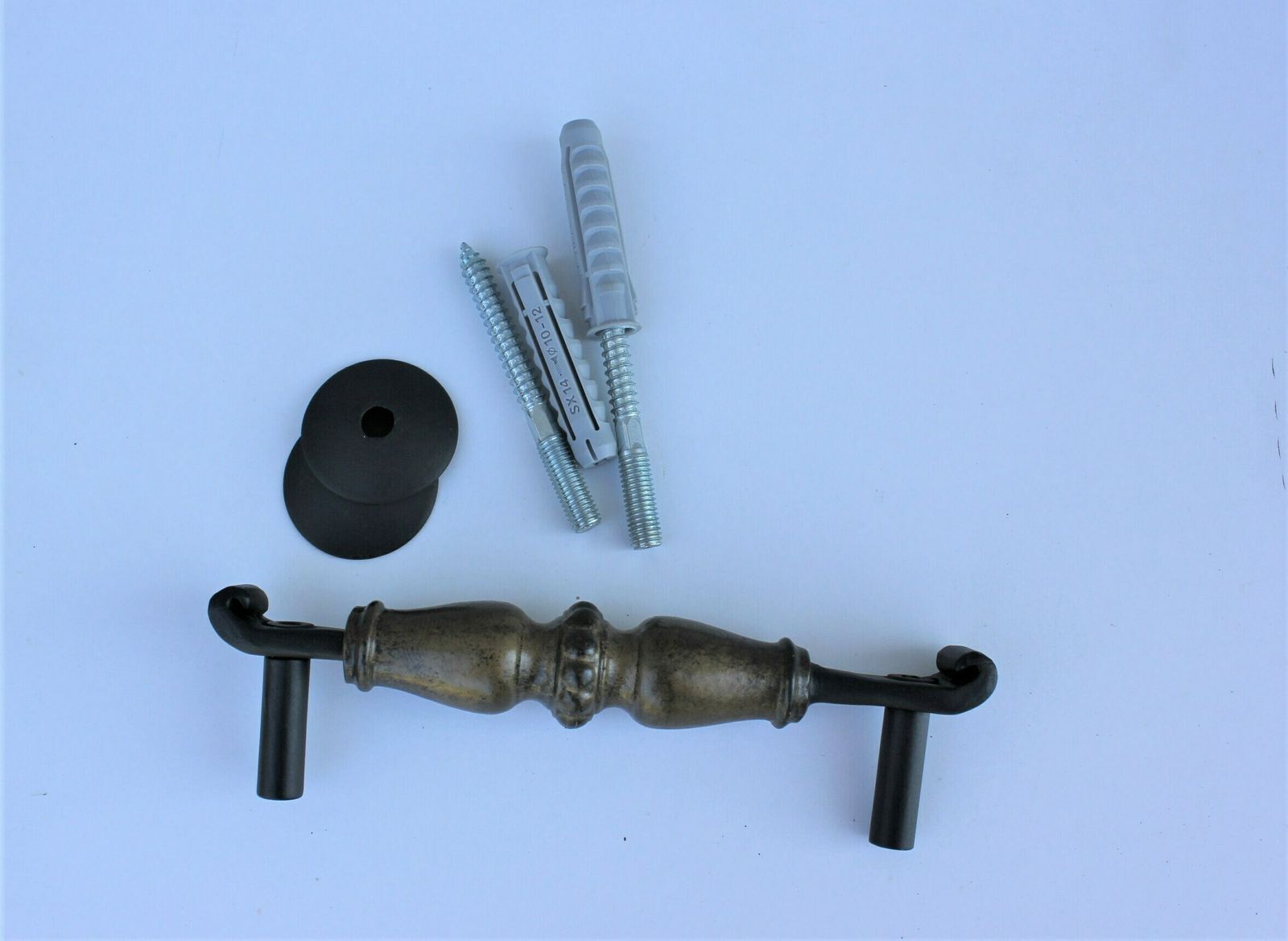 photo for sale Pool Door Knobs,Door Handle, Wrought Iron Copper Patina, Rustic Style, Antique Style, House Decor