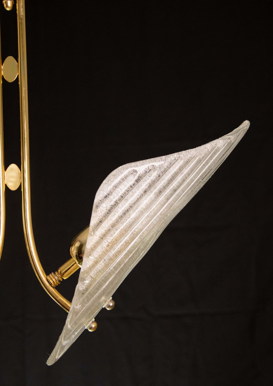 1053.0 Murano Glass Chandelier Franco Luce Style, 1970s photo