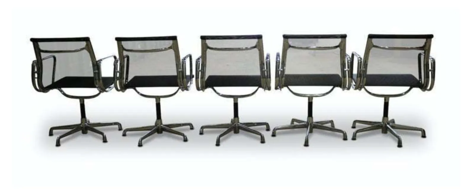 Eames Ea108 Swivel Task Chair Licensed & Manufactured Made By Icf De Padova Of Italy 1990s Two Chairs In Stock Ol photo 2600.0