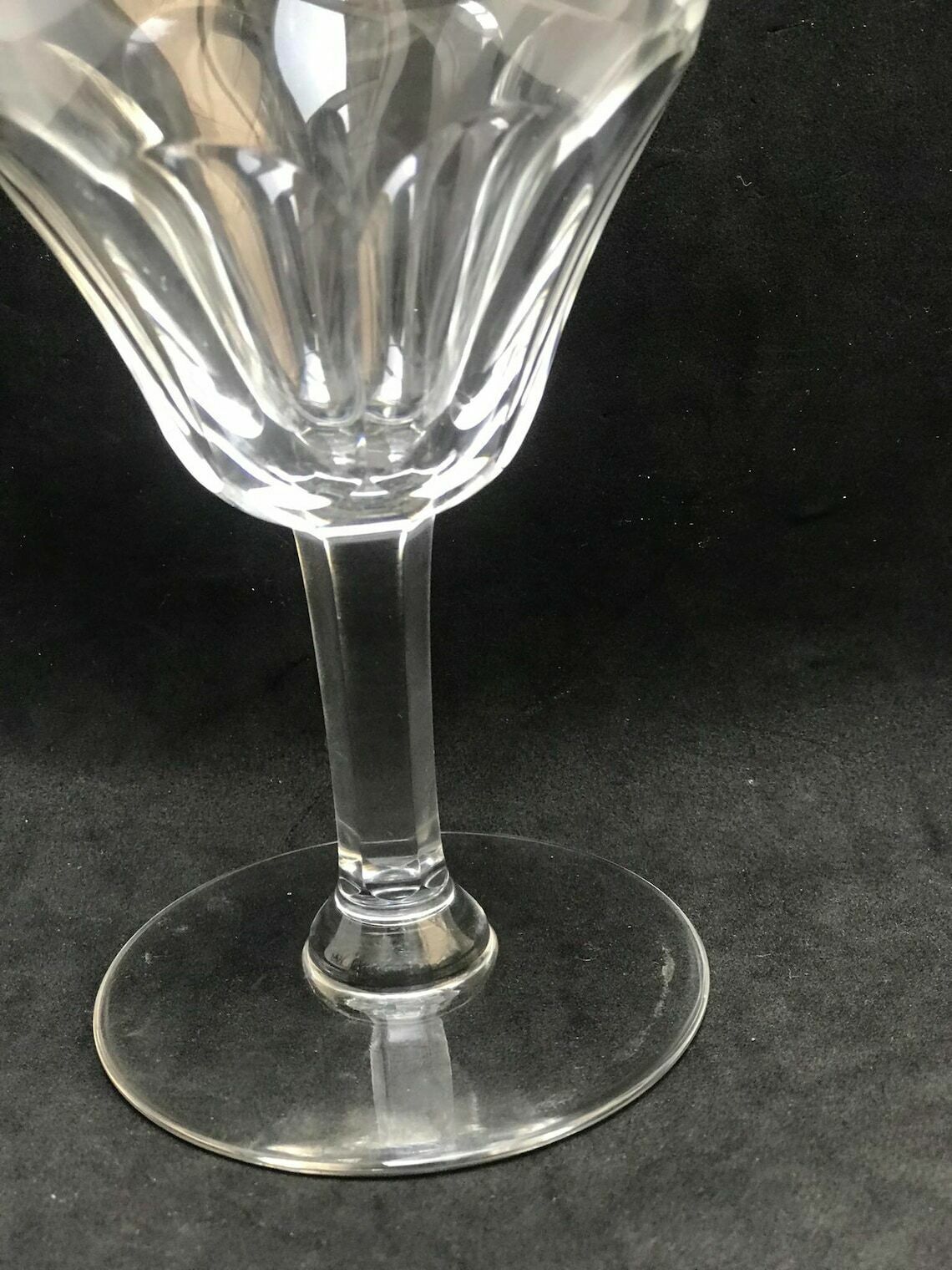 Val Saint Lambert Riviera Clair 1 Wijnglas Coupe Vervangglas Kristal Vintage Cocktail Cadeau Antiek Belgisch photo furniture