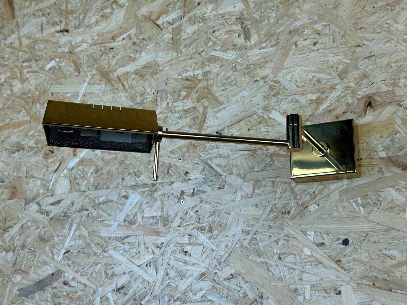 60s 70s Wall Lamp Articulated Lamp Brass Relco Made In Italy Design photo for sale