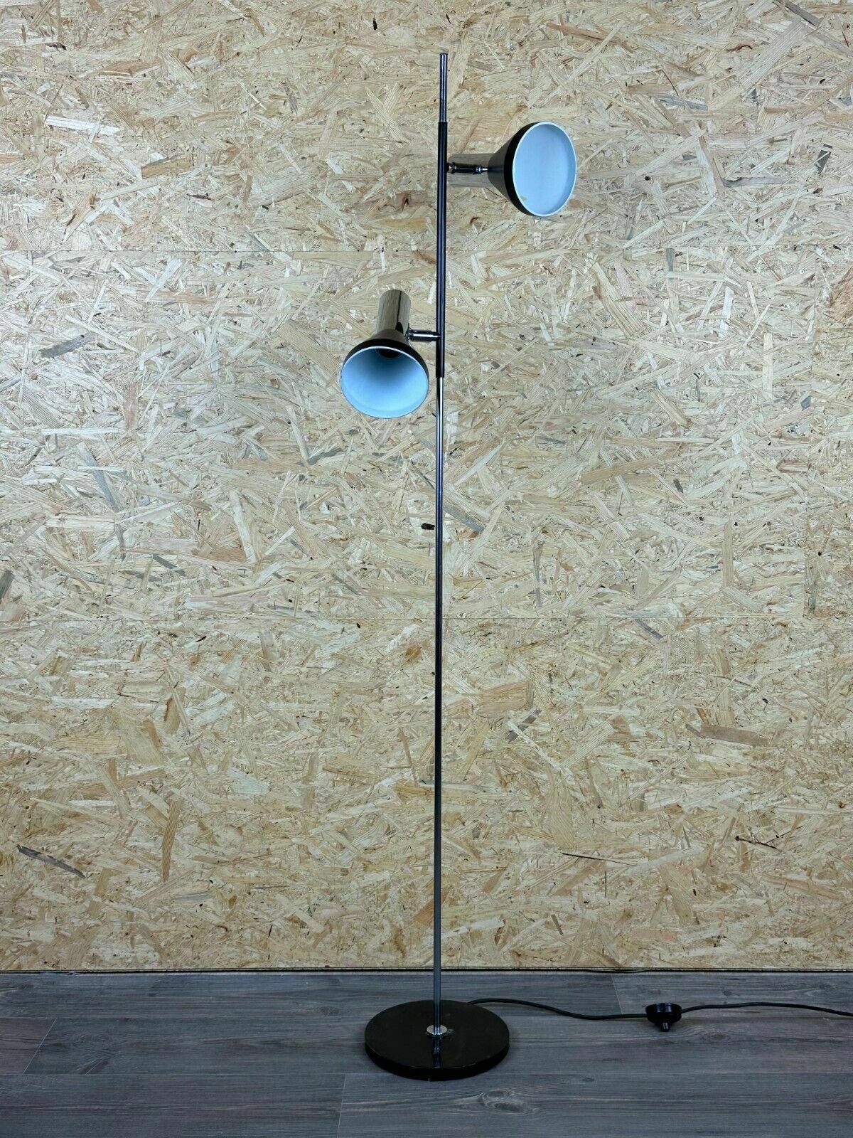 60s 70s Floor Lamp Floor Lamp Lamp Space Age Design Metal photo for sale