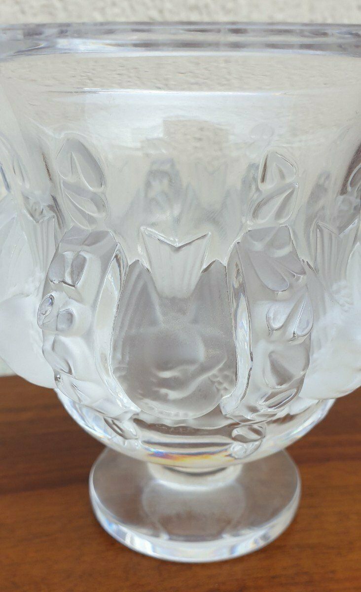 Lalique France, Dampierre Vase, 20th Century photo buy