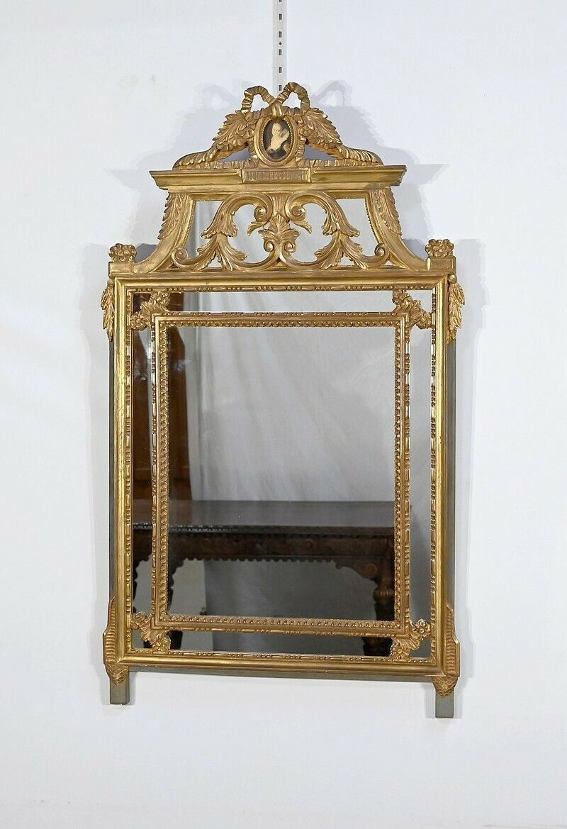 Mirror Louis XVI Style, Late 19th Century photo Home Decor