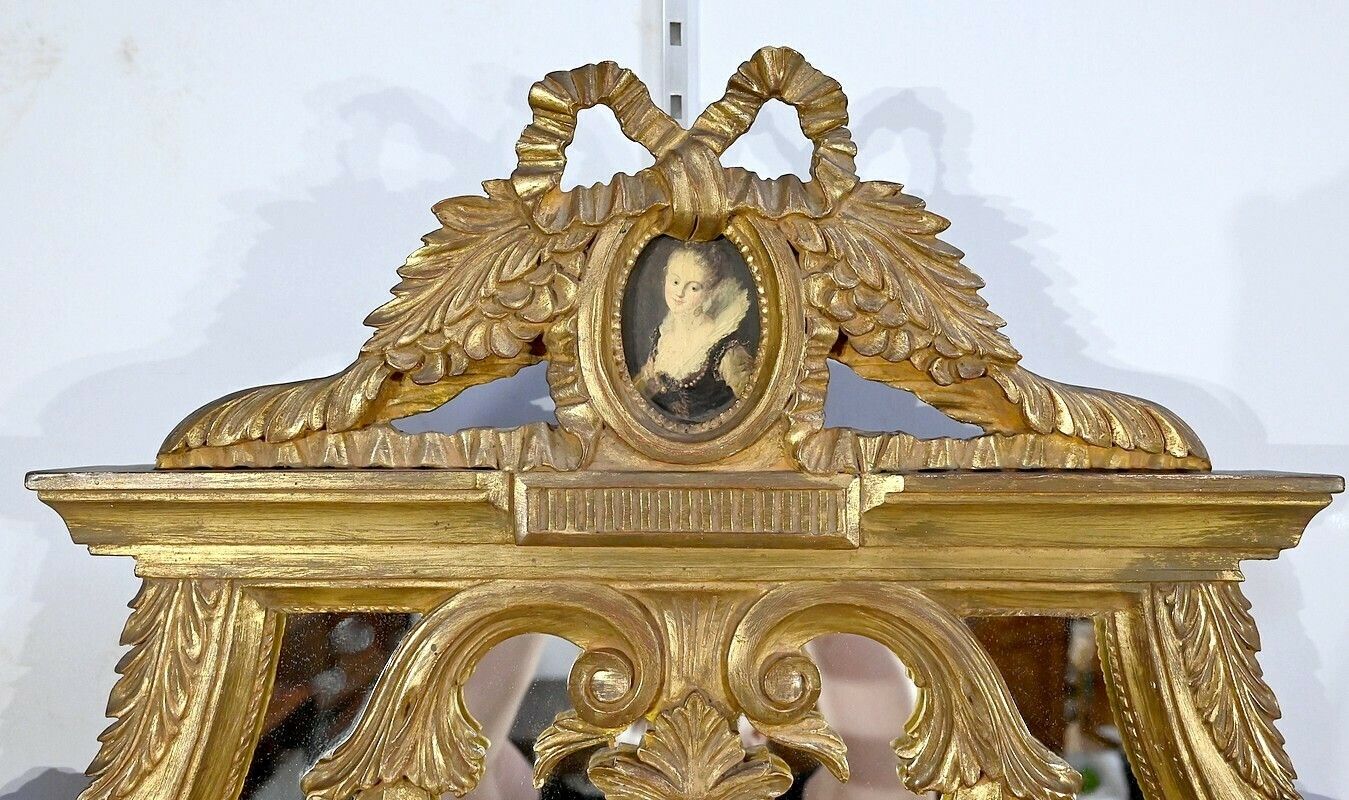 Mirror Louis XVI Style, Late 19th Century photo vinterior