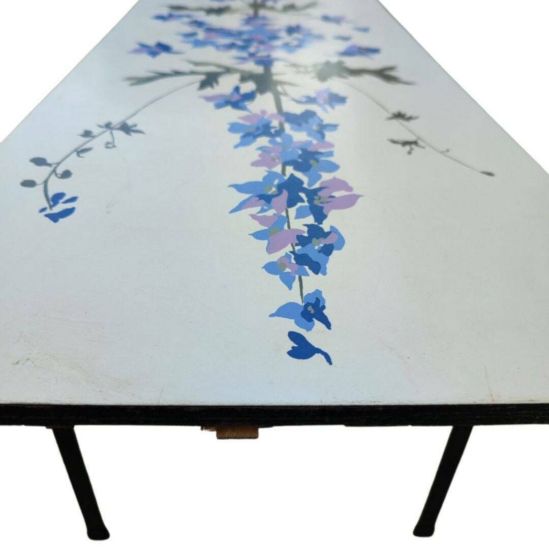 Mid Century Floral Design Coffee Table By John Piper For Terence Conran photo 125.0