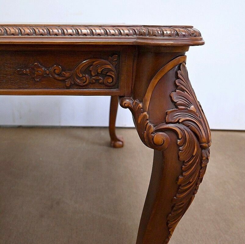 photo vinterior Important Rectangular Table, Chippendale Style, England   Mid 20th Century