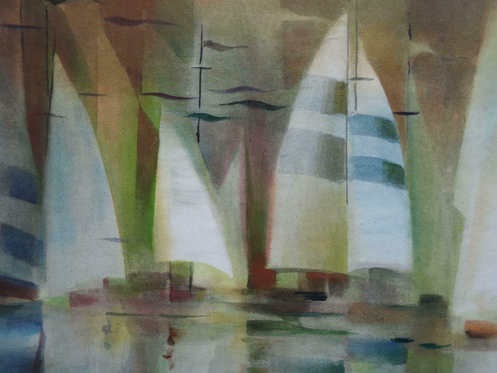 Zigmunds Snore Regatta. 2019. Watercolour, Paper, photo for sale