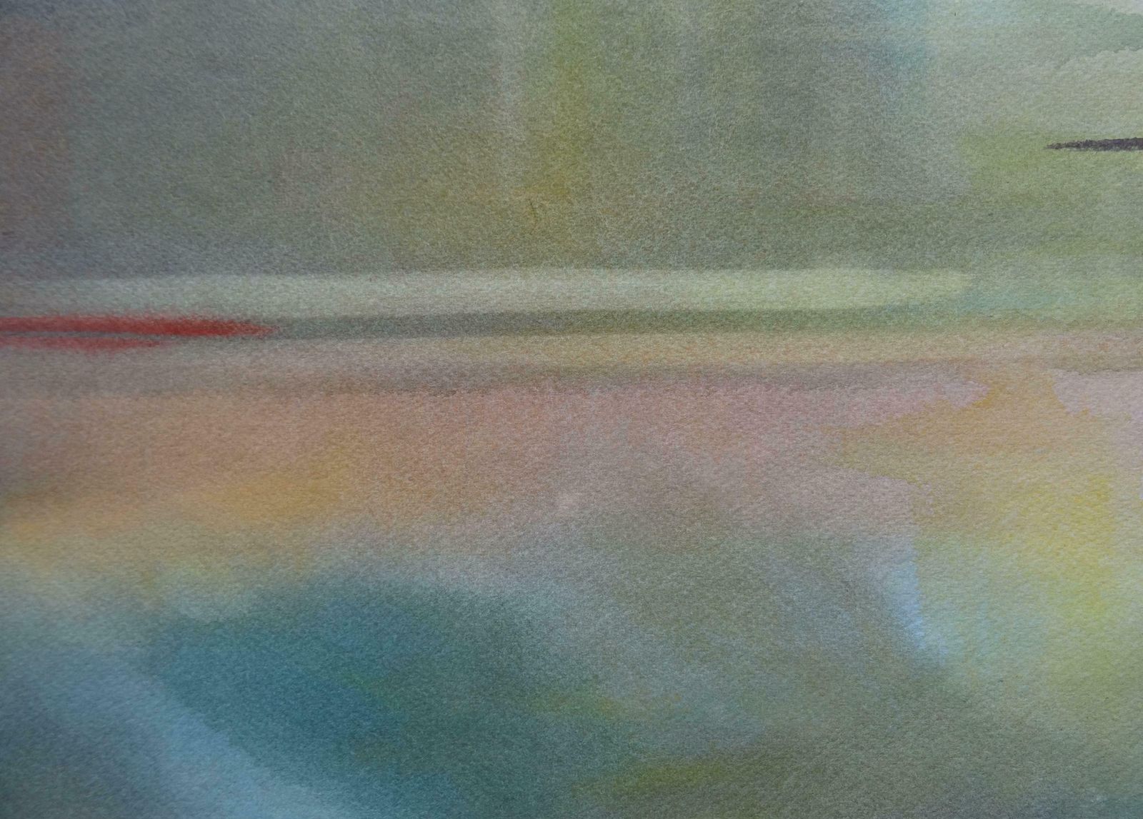 Zigmunds Snore At Baltic Sea. 2020. Watercolour, Paper photo 616.0