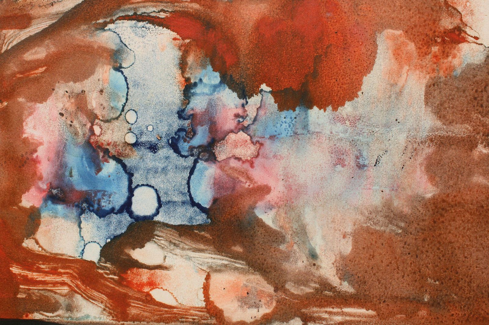 Dzidra Ezergaile On A Light Day By The Sea. 1966, Paper, Watercolour,  1966 photo Art