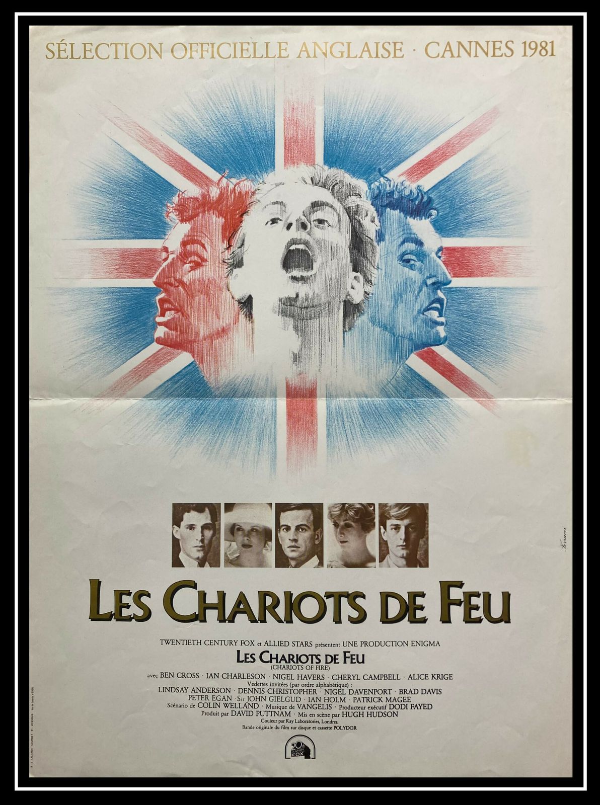Movie Poster  "Chariots Of Fire"   Hugh Hudson