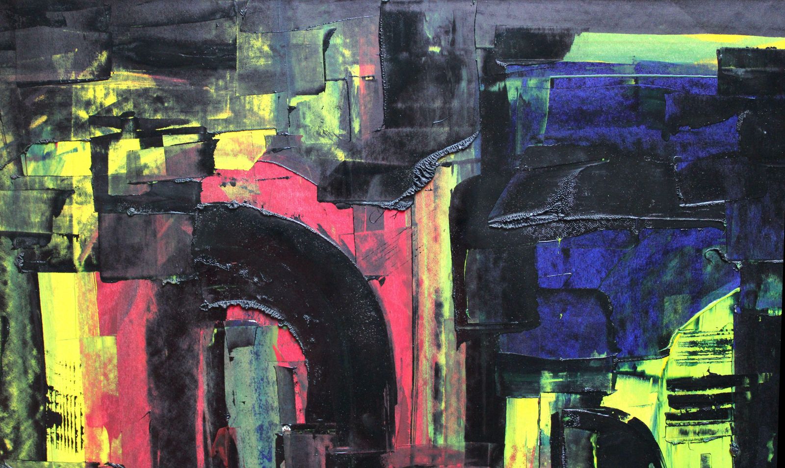 Nikolay Soikan City 13. 1966, Paper, Monotype, Varnish, photo 792.0