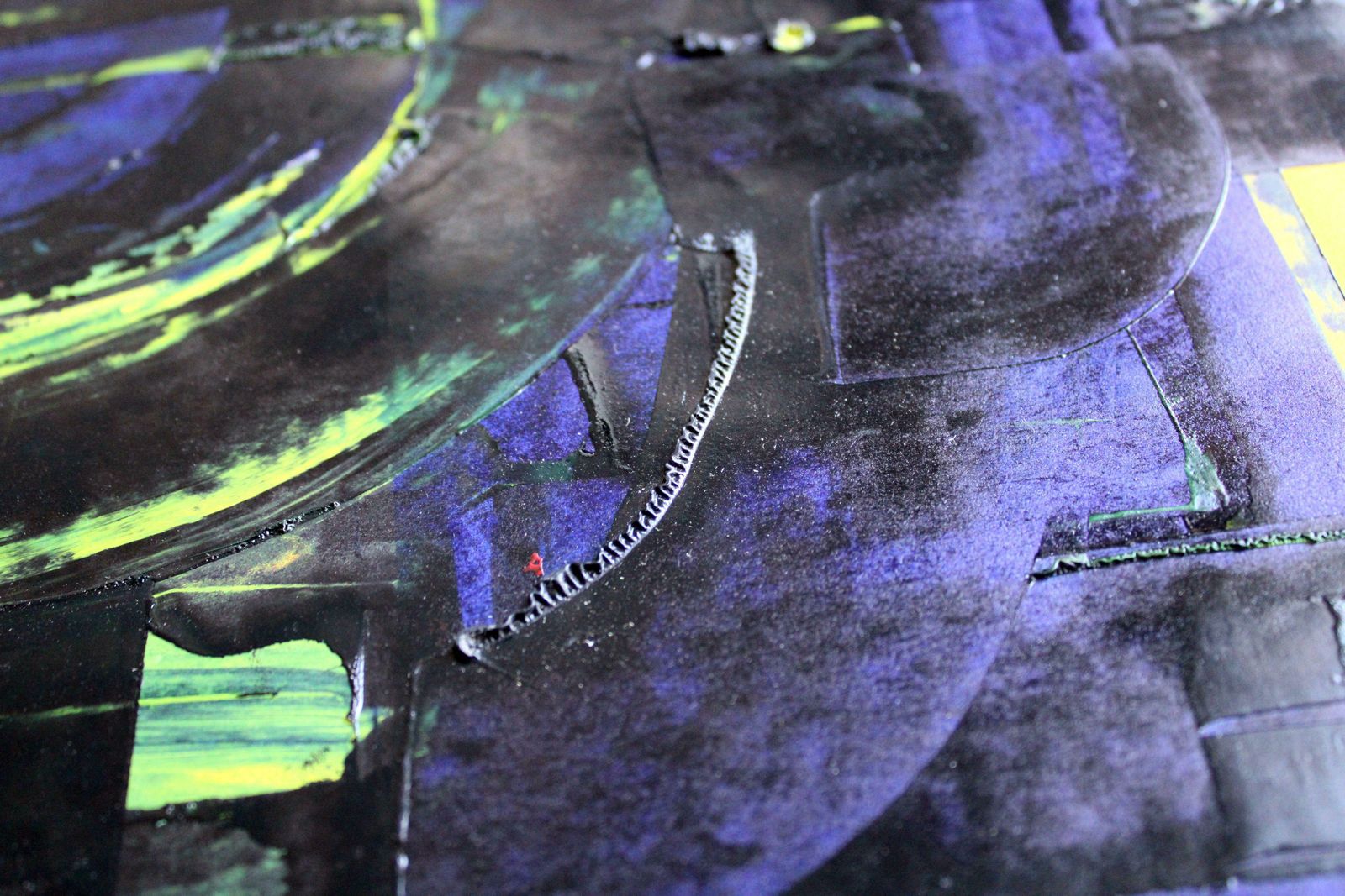 Nikolay Soikan City 13. 1966, Paper, Monotype, Varnish, photo vintage