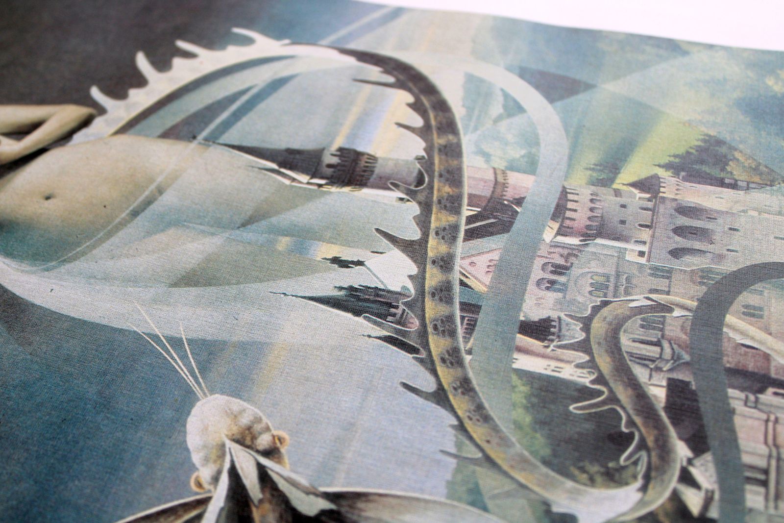 Vladimir Pavlov Inspired By The Nibelungs Song. 1989., Paper, Screen Print, photo vinterior