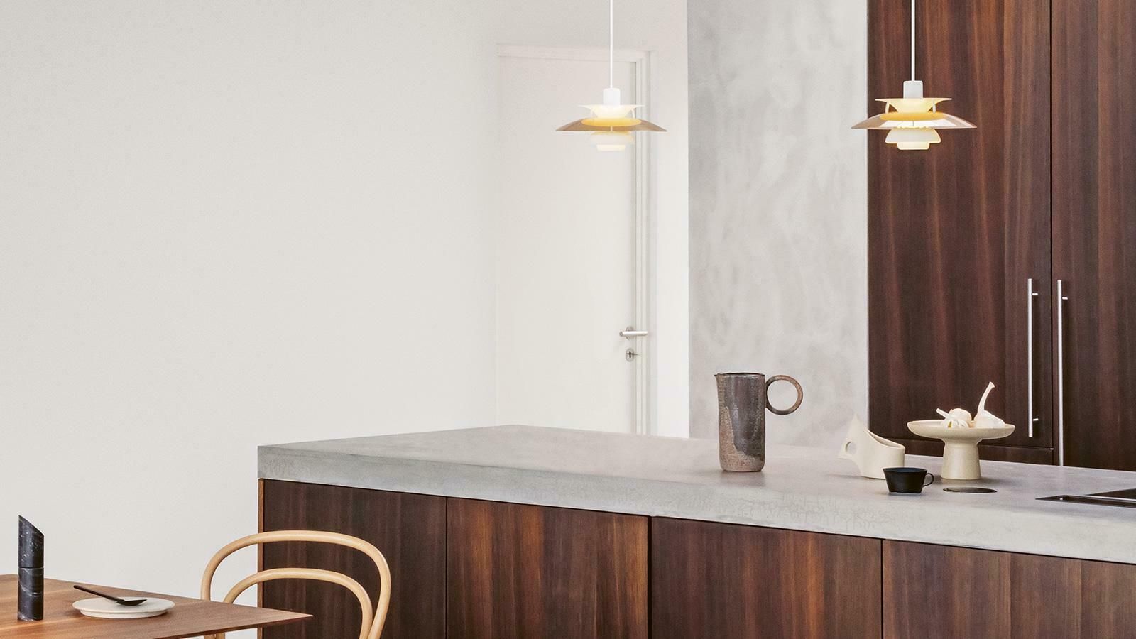 Louis Poulsen, Medium Metal Pendant Light By Poul Henningsen photo 1092.0
