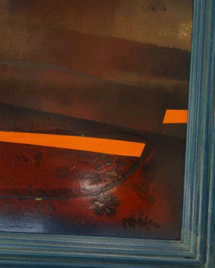 Triptych "Silence" Cardboard, Mixed Media Art, photo Art