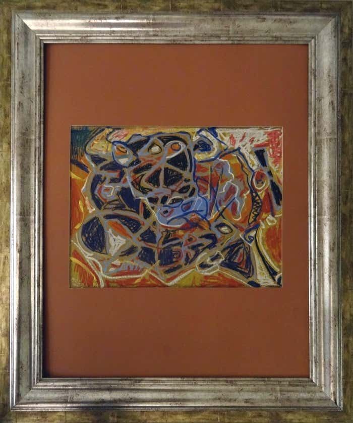 Ole! 2003, Mixed Media Art On Cardboard, photo for sale