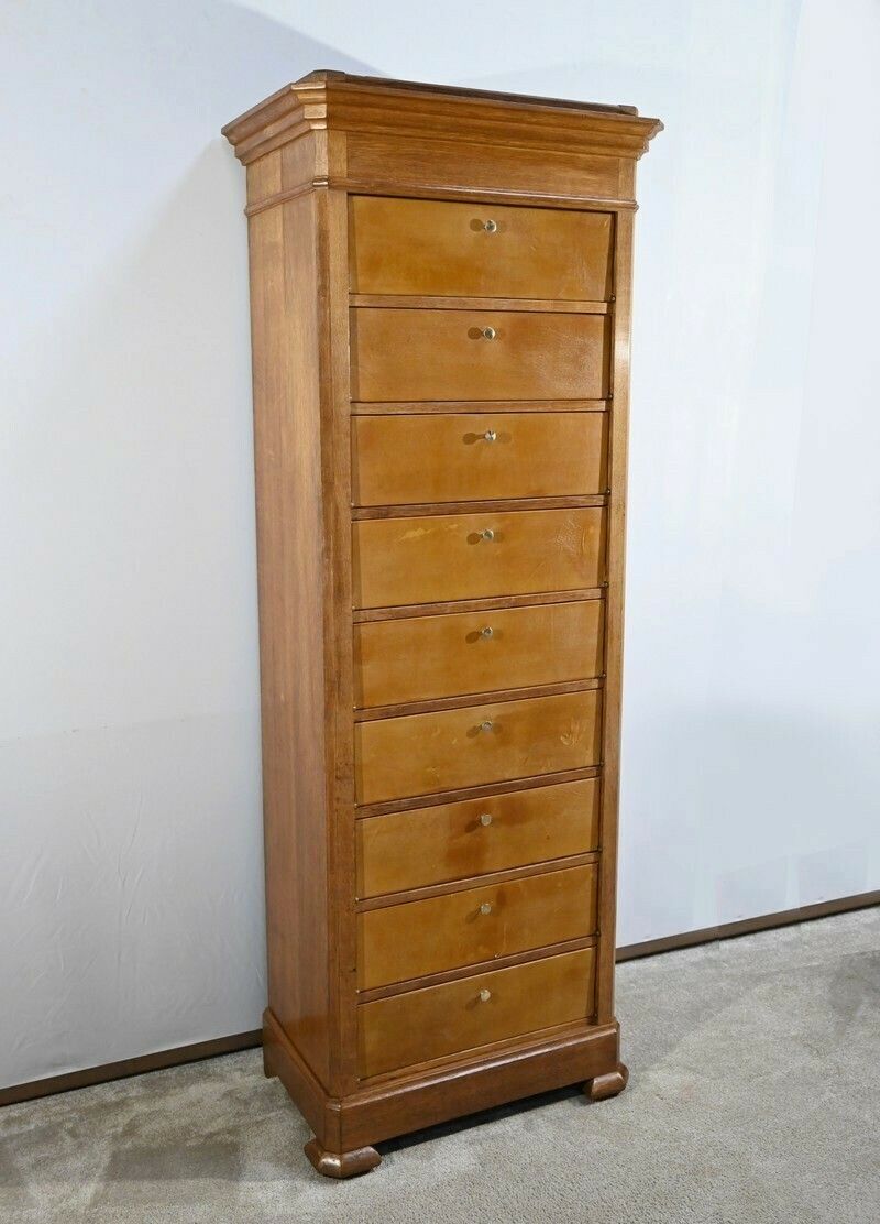 High Cartonnier In Light Oak – 1920 photo for sale