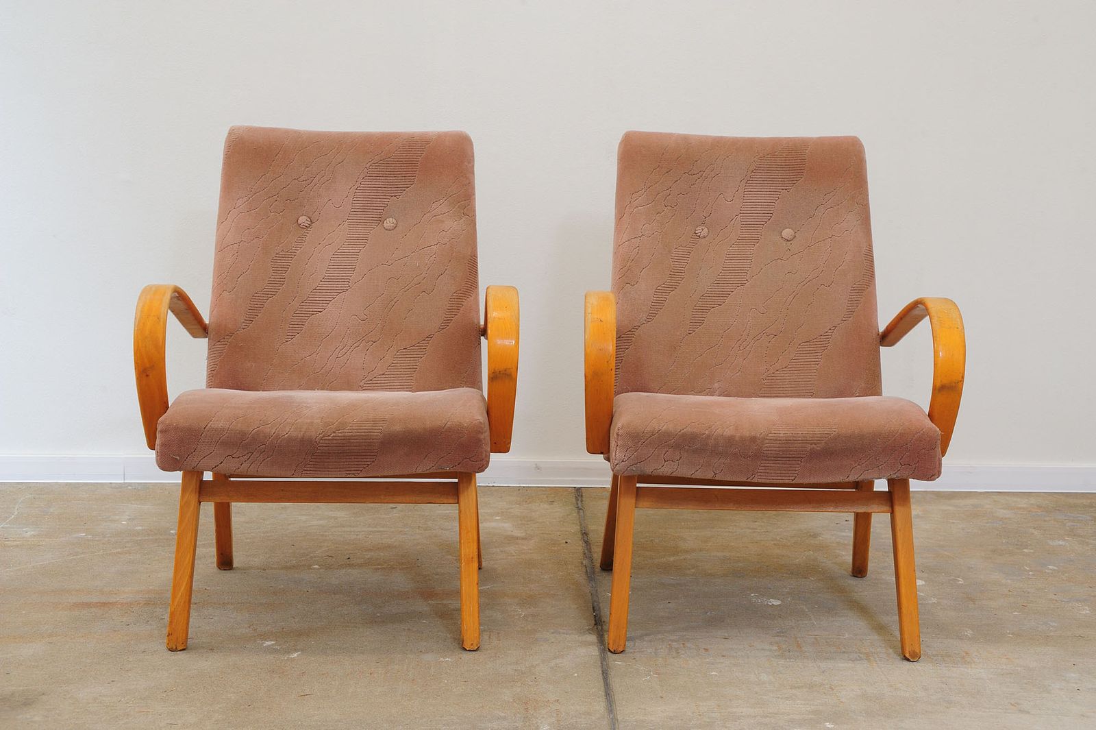 Pair Of Midcentury Armchairs By Jaroslav šmídek, 1960´S photo Furniture