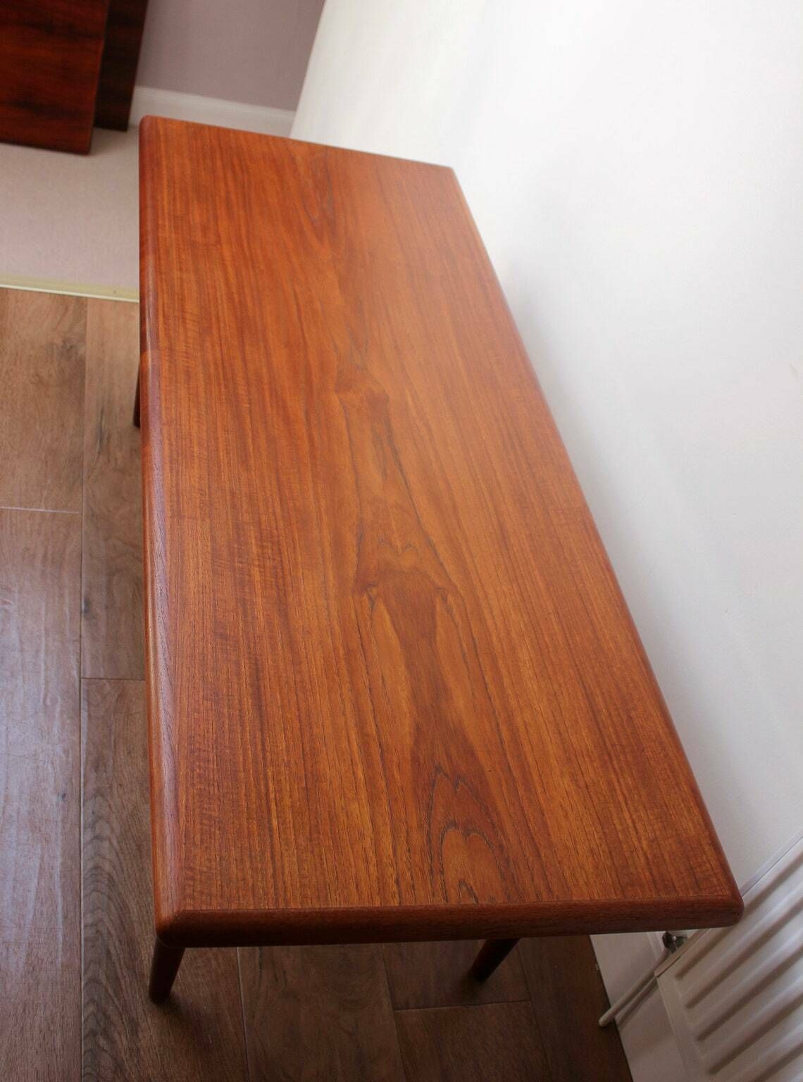 Mid Century Danish Teak Coffee Table By C. F. Christensen For Silkeborg photo vinterior