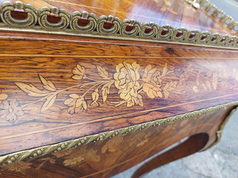Victorian Kingwood And Gilt Metal Mounted Planter photo vinterior
