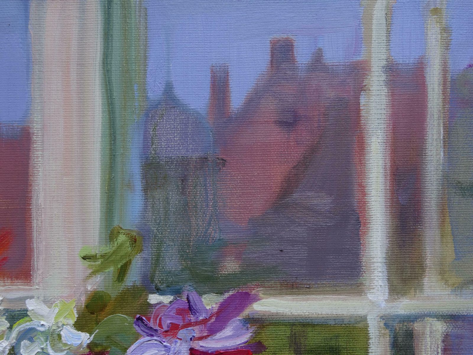 Valery Bayda Flowers At The Window. 2020. Oil On Canvas photo 1630.0