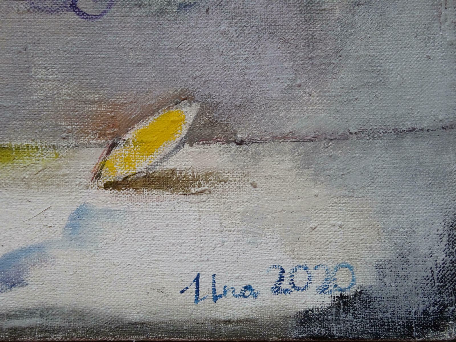 Una Lekuze Still Life With Flowers And Apple. 2020. Oil On Canvas photo furniture