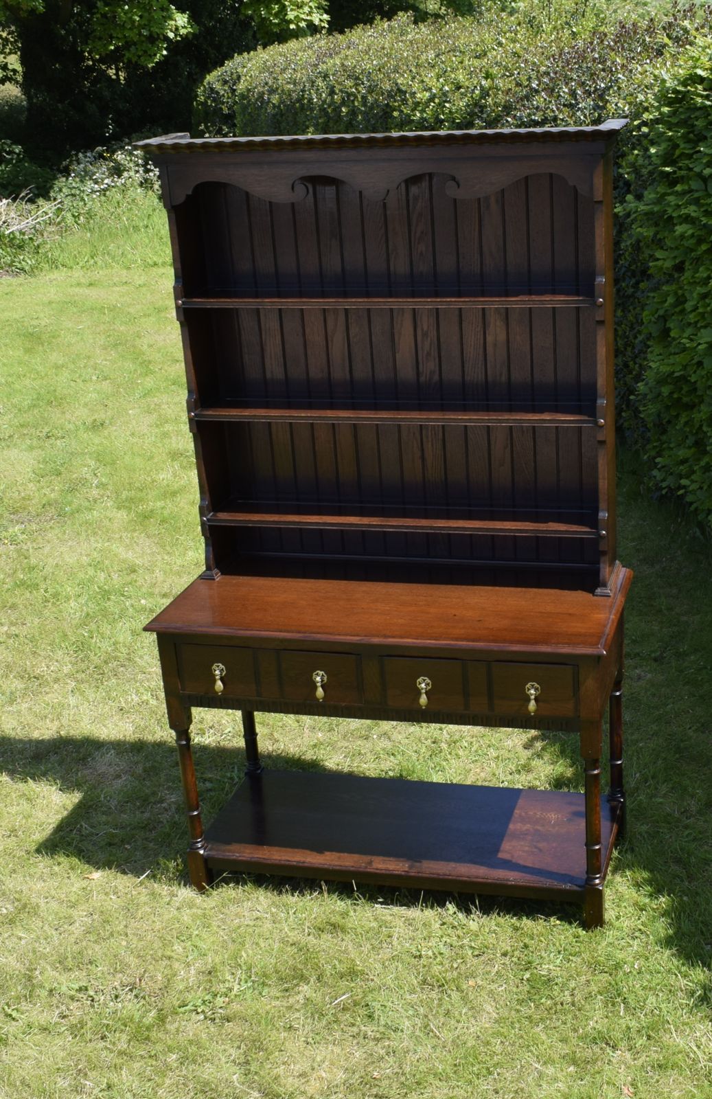 Early 20th Century Oak Dresser And Rack photo vinterior