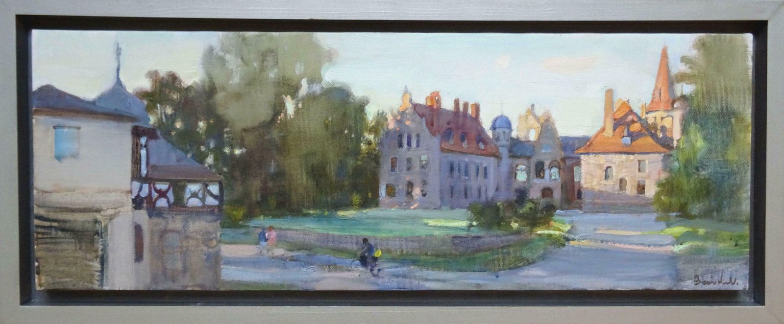 Valery Bayda City Landscape. 2017, Oil On Canvas, photo furniture