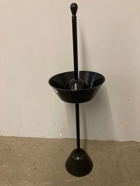 Valet Stand   Ashtray Achille Castiglioni For Zanotta From The 70s In Black photo Home Decor