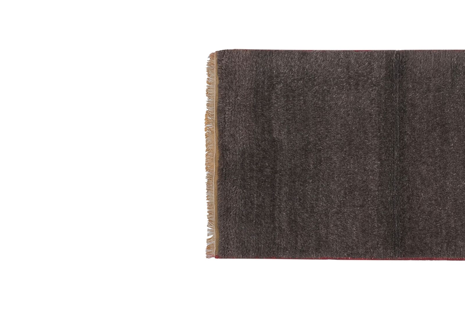 Vintage Brown Turkish Karapinar Tulu Runner 2'4'' X 6'12'' photo vintage