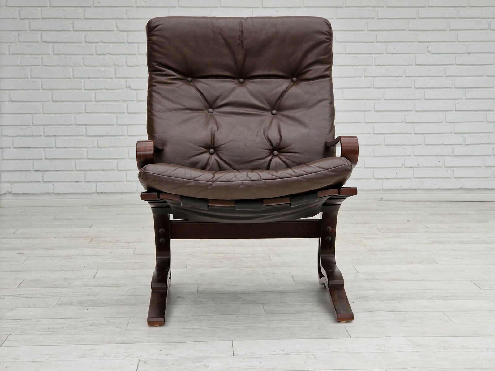 1970s, Norwegian Design, Lounge Chair Model "Kengu" By Else And Nordahl Solheim For Rybo Rykken. photo furniture