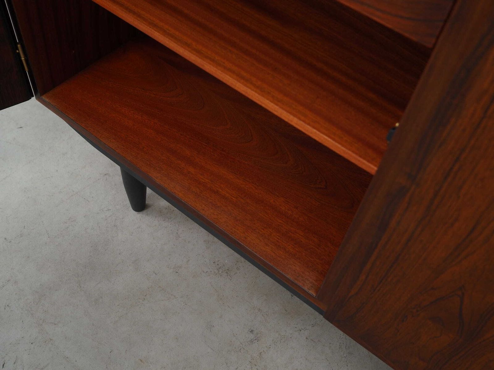 Furniture Vintage Cabinet, Danish Design, 1970s, Manufactured By Omann Jun photo