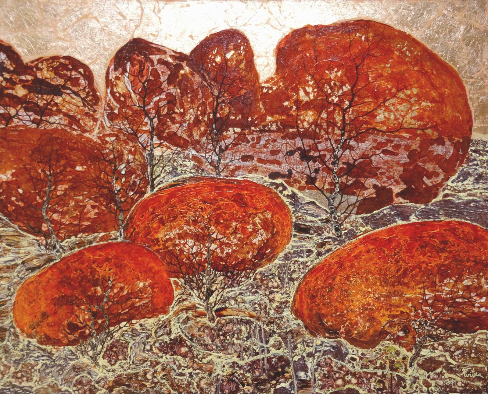 Kristine Kvitka Evening Is Coming. 2011, Oil On Canvas photo vinterior