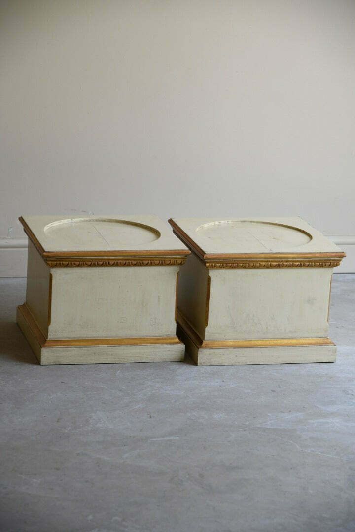Pair Contemporary Pedestals, Late 20th Century