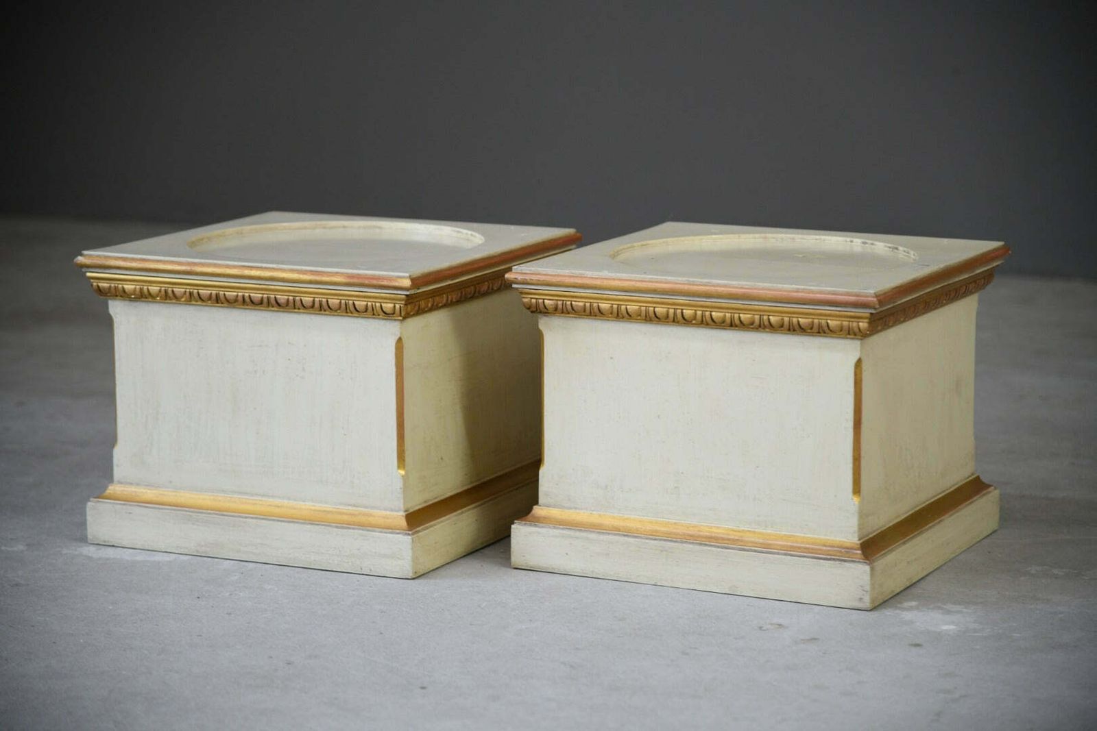 Pair Contemporary Pedestals, Late 20th Century photo furniture