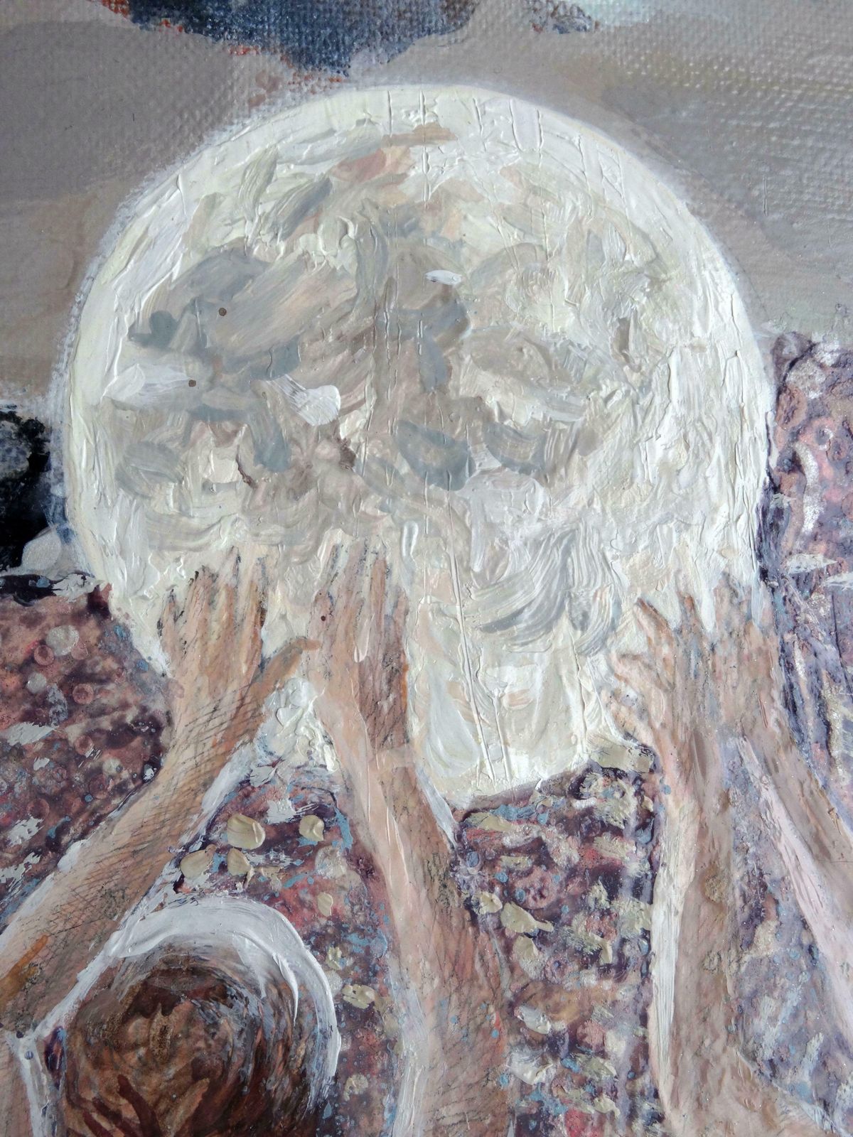 Kristine Kvitka The Night Is Coming. 2011, Oil On Canvas, photo Art