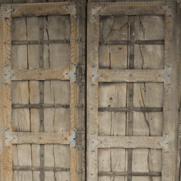 Pale Teak Haveli Doors, Nagaur, Rajasthan photo furniture