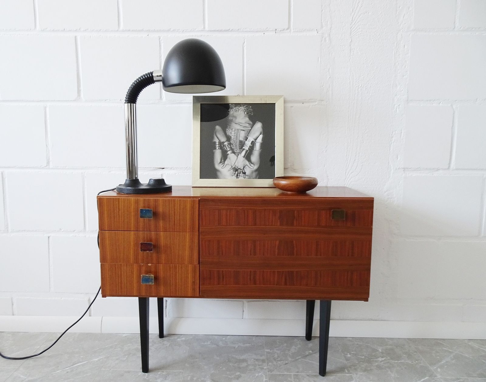 Large Minimalist Table Lamp By Hillebrand Leuchten   Egon Hillebrand 7404 photo for sale
