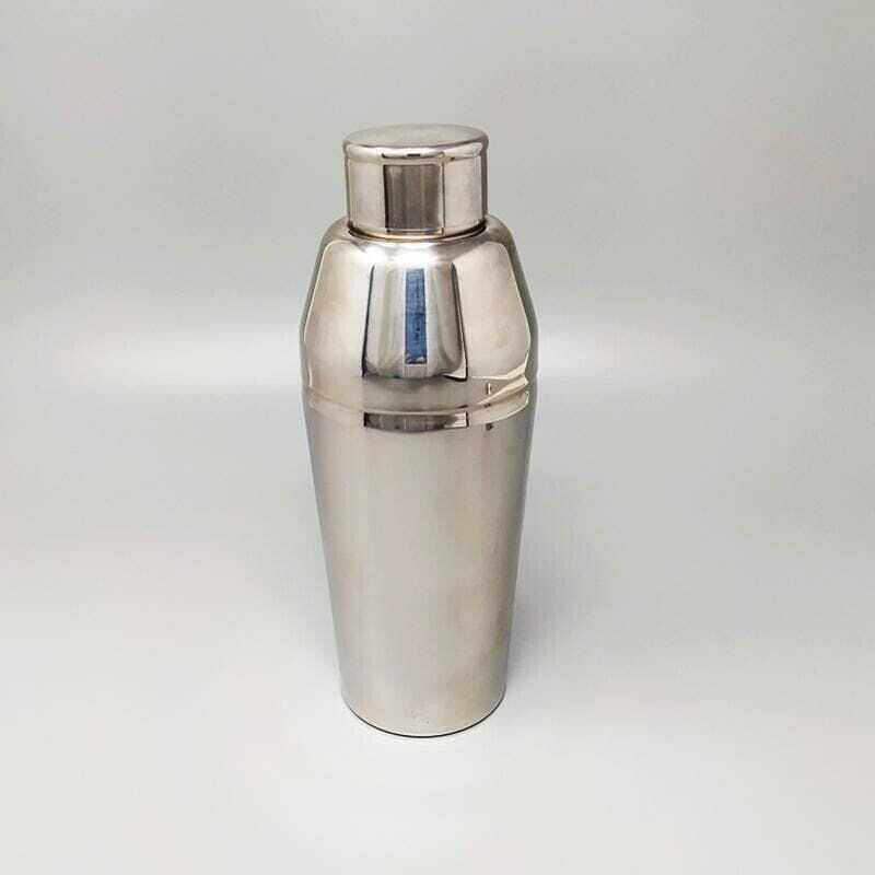 1970s Astonishing Cocktail Shaker By Guy Degrenne In Stainless Steel. Made In France photo furniture