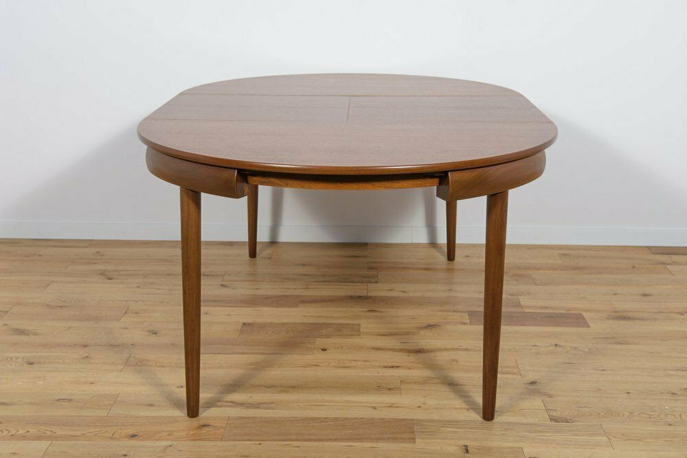 photo vinterior Mid Century Teak Dining Table & Chairs By Hans Olsen For Frem Røjle, 1960s, Set Of 5