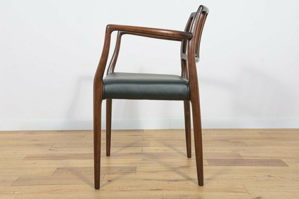 5940.0 Mid Century Danish Teak Dining Chairs Model No. 83 By Niels O. Møller For J.L. Møllers Furniture Factory, 1970s, Set Of 6 photo