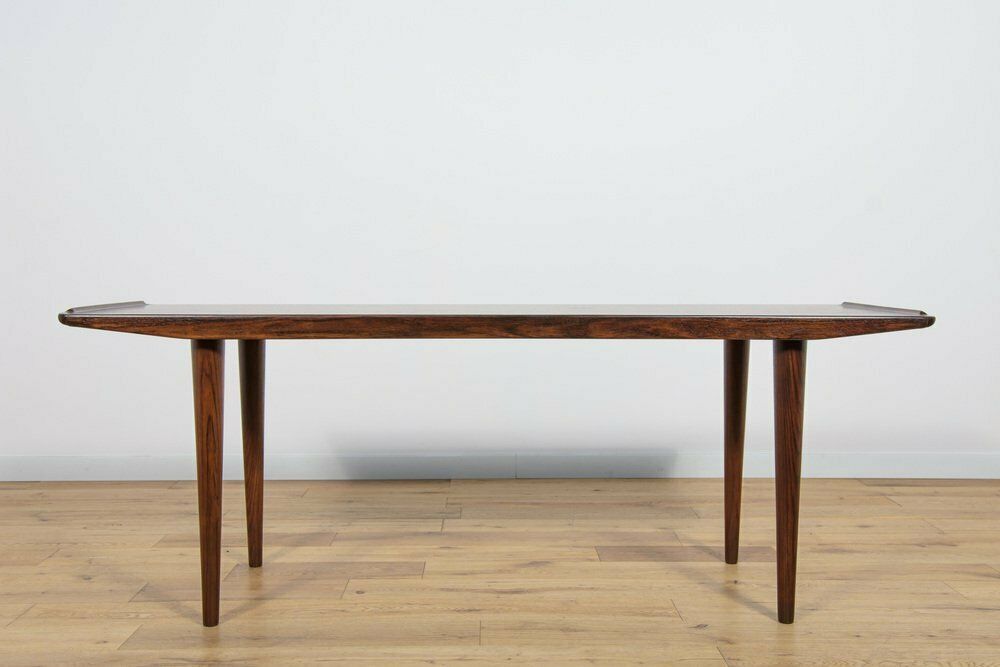 Mid Century Danish Rosewood Coffee Table, 1970s photo for sale