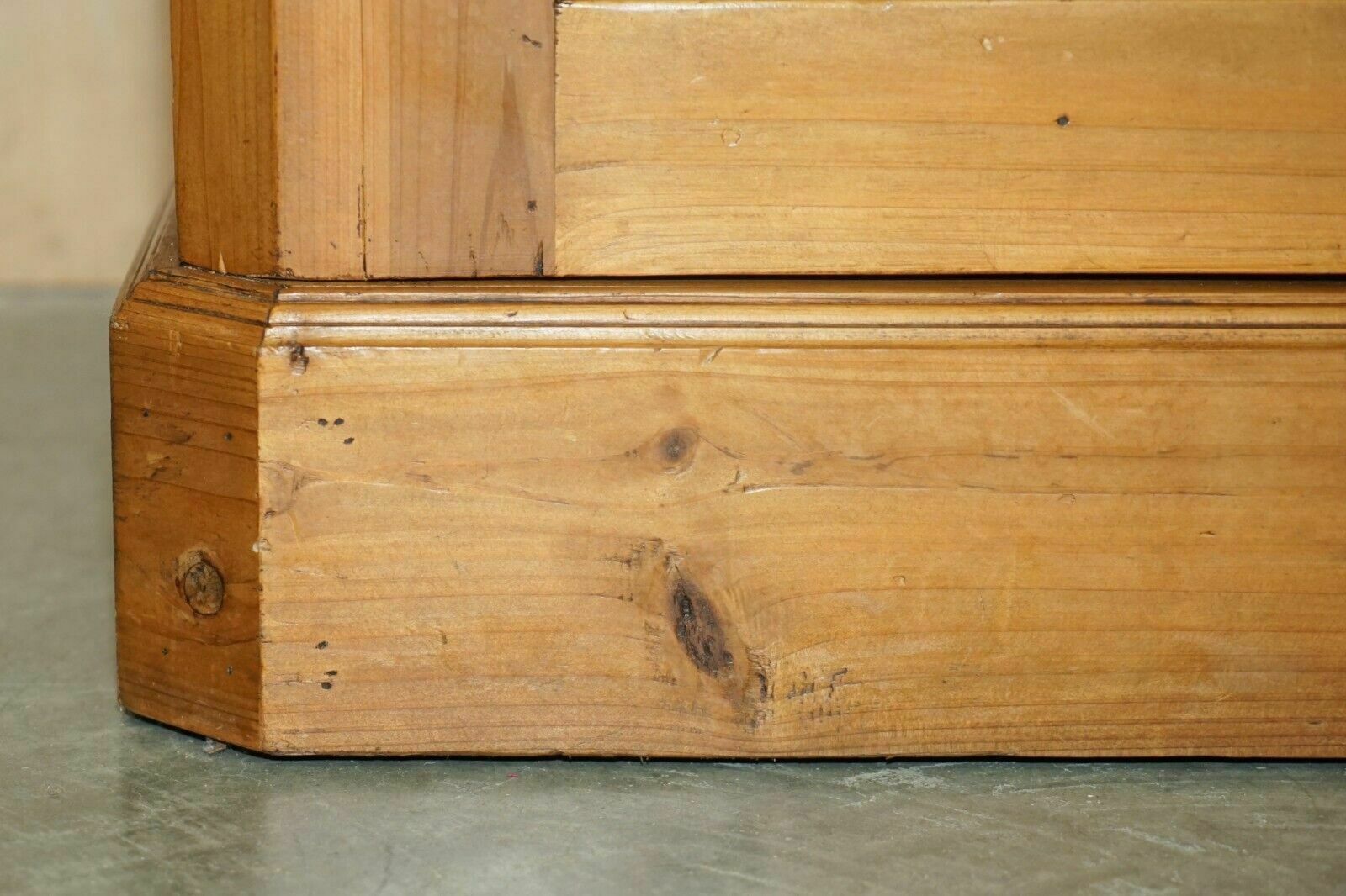 photo furniture Exquisite Vintage Hand Carved Art Nouveau Pine Wardrobe Nude Nymphs Inside