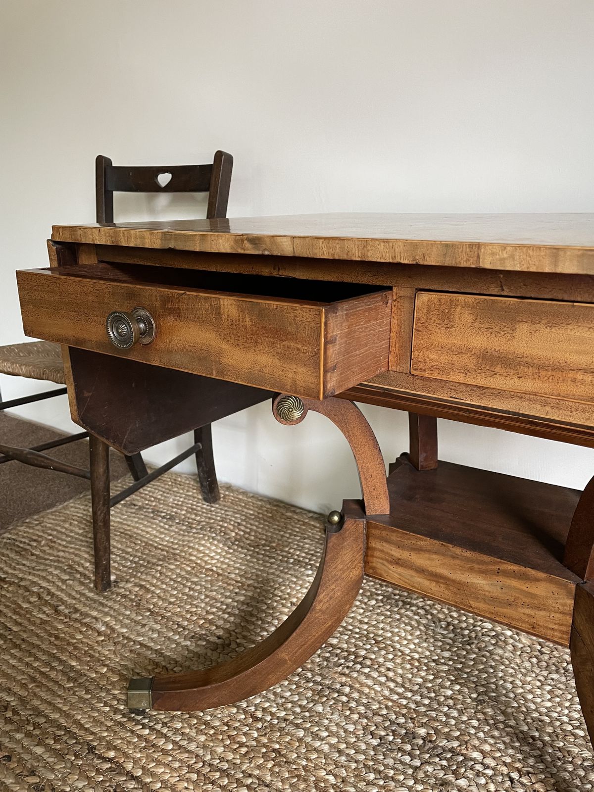 Sofa Table, 19th Century   Mahogany