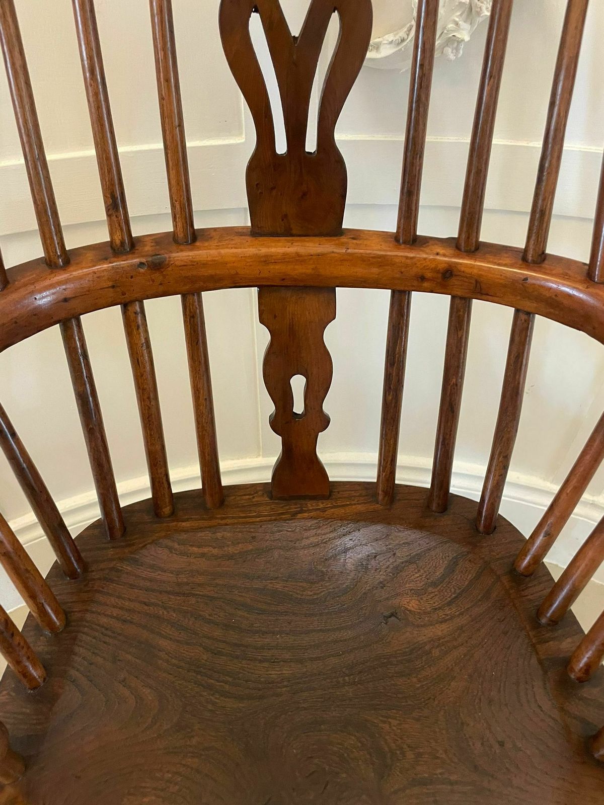 Antique Quality Yew Wood Windsor Armchair photo Furniture