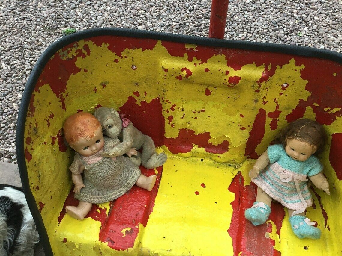 Wonderful Vintage 1950’s Fairground Carousel Chair photo buy