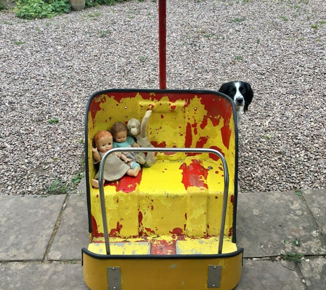 Wonderful Vintage 1950’s Fairground Carousel Chair photo vintage