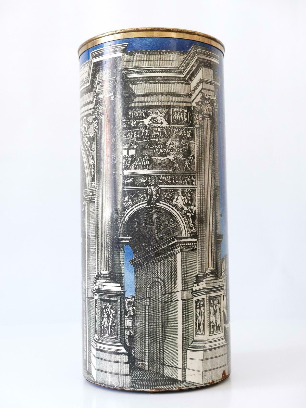 Early Mid Century Modern 'Roman Arch' Umbrella Stand By Piero Fornasetti 1950s photo buy